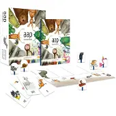 Pelckmans Aap kiest een kaart - Educatief spel - 20 spelideeën om spelenderwijs te leren lezen