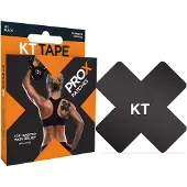 KT Tape Voorgesneden PRO X Zwart 15 stroken