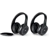 Meliconi HP Easy Digital hoofdtelefoon zwart - over-ear - tot 8 uur gebruiksduur