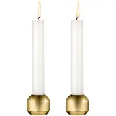 Lind DNA Kaarshouder Silhouette 34 Gold Plated (Set van 2)