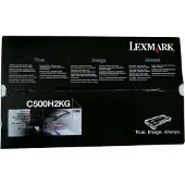 Lexmark Toner C500H2KG Zwart Hoge capaciteit