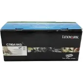 Lexmark C780A1KG toner zwart (origineel)