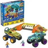 Mega Monster Trucks Pista Mega Wrex Construction Game Veelkleurig Kinderen