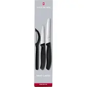 Victorinox Keukenset Swiss Classic 2 Zwart (3-Delig)