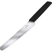 Victorinox Swiss Modern broodmes 22 cm, zwart