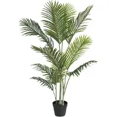 vidaXL Kunstpalmboom 120 cm polypropeen groen