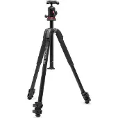 Manfrotto 190X alu tripod kit with AS Balhoofd