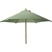 Pro Garden Parasol 220cm groen Groen Polyester Parasol