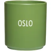 Design Letters favoriete mok International 25 cl Oslo-green