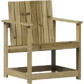 vidaXL Tuinstoel 62x56x77 cm geïmpregneerd grenenhout