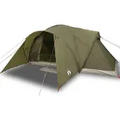 vidaXL - Koepeltent - 6-persoons - waterdicht - olijfgroen