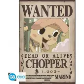 Abystyle Poster One Piece Wanted Chopper Wano 38x52cm