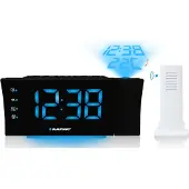 Blaupunkt - Wekkerradio met USB-oplading en projector