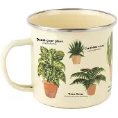 Gift Republic Kamerplant - Emaille Mok