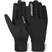 Reusch Vingerhandschoenen 'Karayel Windstopper Touch-Tec' zwart / wit