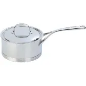 Demeyere Atlantis steelpan met deksel 14 cm