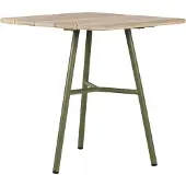 Cotoons Tuintafel Arda Aged Teak Linen 70 x 70 cm