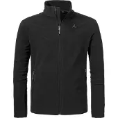 Schöffel Fleece jas ' Hiking Fleece Jk Style Qutang ' zwart