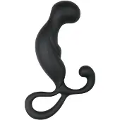 EasyToys - prostaat vibrator - silicone - zwart