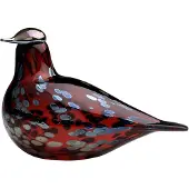 Iittala Birds By Toikka Ruby Bird Cranberries - Glaskunst Mondgeblazen Glas Red - 1014461