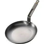 De Buyer Mineral B Element 5611.24 omeletpan, diameter maximaal 24 cm, gietijzer/gegoten aluminium, geschikt voor inductiekookplaten
