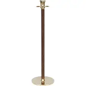 Hilke Collection Alto Basso kandelaar Massief messing