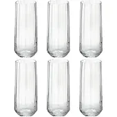 Georg Jensen Bernadotte Longdrinkglas 45 Cl Pak Van 6 - Highball-glazen & longdrinkglazen Kristalglas Clear - 10019695