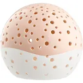 Kähler Nobili Candle Holder 14 Cm - Kandelaars Keramiek Nude - 692462