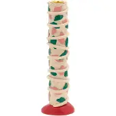 Villa Collection Styles kandelaar vlekken 21 cm Pink-green