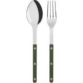 Sabre Paris Bistrot solid serveerbestek 2-delig Green