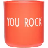 Design Letters favoriete mok 25 cl Red, Fashion Colour Collection