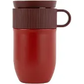 Sagaform Ted reisbeker thermosbeker 28 cm Wijnrood