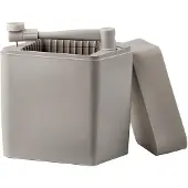 Mepal Classic kaasdoos incl. kaassnijder 16,5x10x19 cm Humus