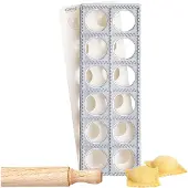 GEFU Keukenaccessoires Tasca Forma DO Ravioli Pierogów Aluminiowa, g28440