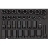 Sonic Doppenset 3/4", kracht 33-dlg. SFS