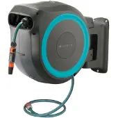 Gardena Automatische wandhaspel RollUp L - Lengte 30m - Ø13mm - Complete set - 5 jaar garantie