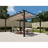 Paragon Aluminium paviljoen florence 1116 350x505x236 cm donker