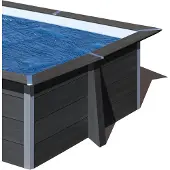 Gre Accessories Summer Cover For Rectangular Pool Grijs 275 x 135 cm