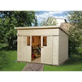 Weka Tuinhuis 225 - Onbehandeld - 295x299cm