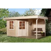 Weka Tuinhuis Met Overkapping 213+ Type A Gr2 298x456cm
