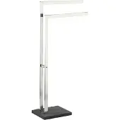 Wenko Slate Rock handdoekhouder 2 armen RVS