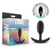 Anal Adventures Platinum - Vibra Slim Verzwaarde Anaal Plug -Medium