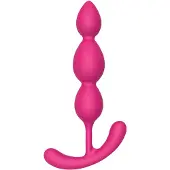 Dream Toys Cheeky Love - anaalplug met kralen (roze)
