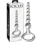 Pipedream - Glazen Anal Beads met Handvat Vast Model - Transparant