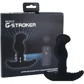 Nexus G-stroker - prostaat vibrator met afstandsbediening - zwart