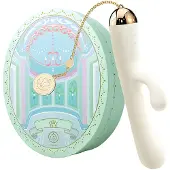 Zalo Ichigo Rabbit - App-gestuurde luxe vibrator (wit)
