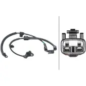 Hella 6PU 012 679-861 Wielsnelheidssensor (ABS)