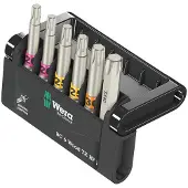 Wera Bit-Check 6 Wood TX HF 1 SB Bitset - 05073639001