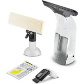 Kärcher Window Vac WV 1 Plus Frame Edition draadloze ruitenreiniger - Raamwisser met looptijd 25 minuten voor 70 m² - Incl. kozijnentool - Ramenwasser voor douche en andere gladde oppervlakken