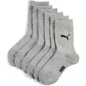 Puma sokken - grijs (set van 6) Jongens/Meisjes Katoen Logo - maat 35/38